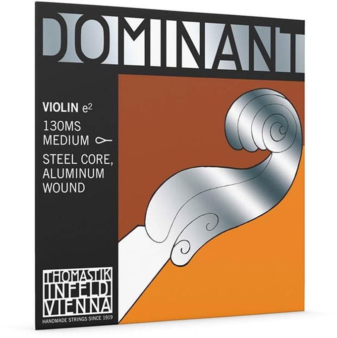 Thomastik Infeld TH-130MS violin string E-1 4/4 medium, carbon steel, aluminum wound, loop end