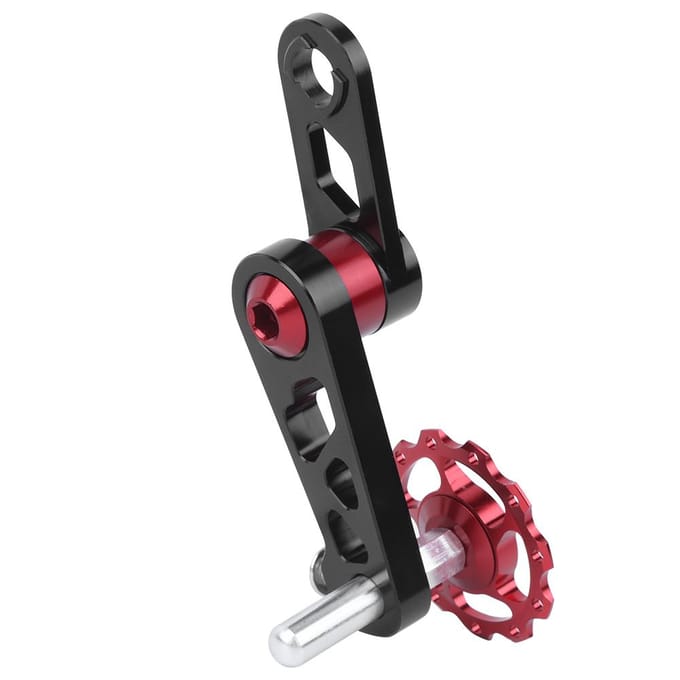 ZTTO Kettingspanner Stabilisator Achterderailleur Single Speed Versteller Accessoire voor Vouwfiets black