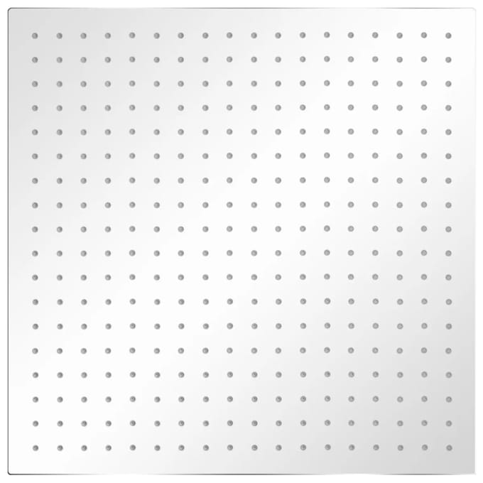 vidaXL - Regendouchekop - roestvrij - staal - 50x50 - cm - vierkant