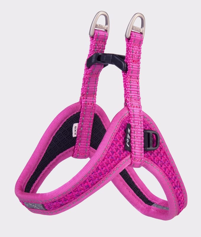 Rogz Utility Fast Fit Tuig Roze - Hondenharnas - 32 cm Reflecterend