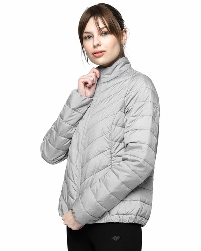 4F Jas Dames Lichtgrijs - Maat S