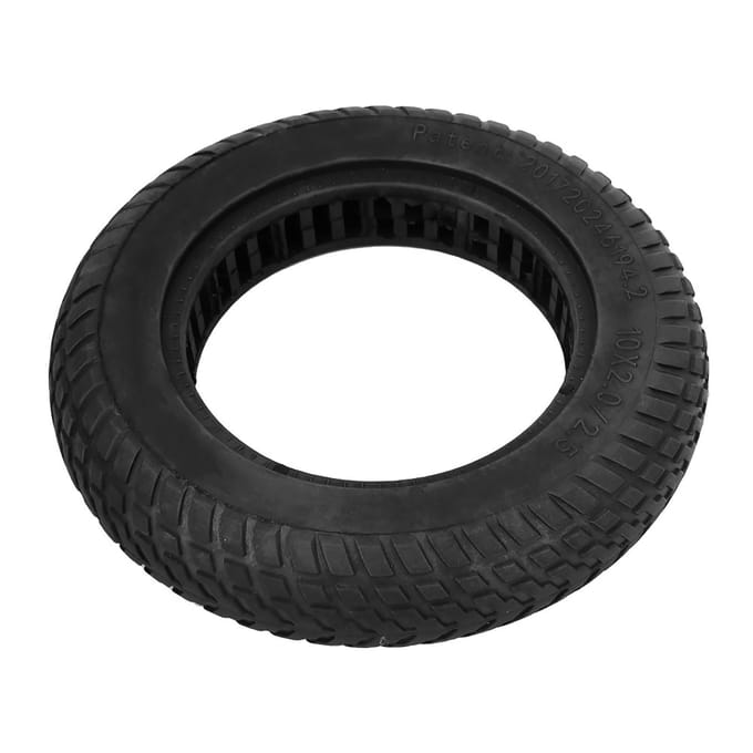 Duurzame Explosieveilige Binnenbandloze Massieve Band voor 10 Inch Elektrische Scooter black