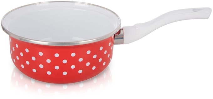 Orion Tecka Serie - Emalia Rondel - 16 cm - 950 ml - Retro Stijl
