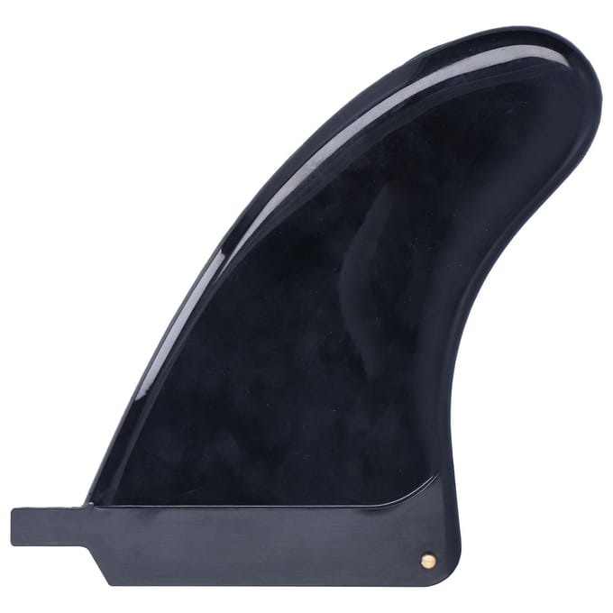 Aileron Unique pour Planche de Surf TPU Remplacement d'Aileron de Queue pour Longboard Paddleboard Accessoire de Surf black