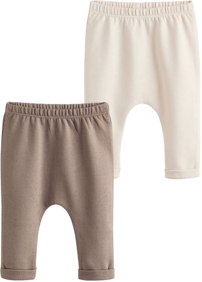 Next - Pasgeboren unisex - Set van 2 babymaillots van 100% katoen - Naturel