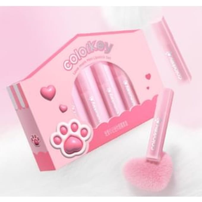 COLORKEY - QiXi Mini Lip Tint Gift Set #Mini Lip Tint - 1 Set