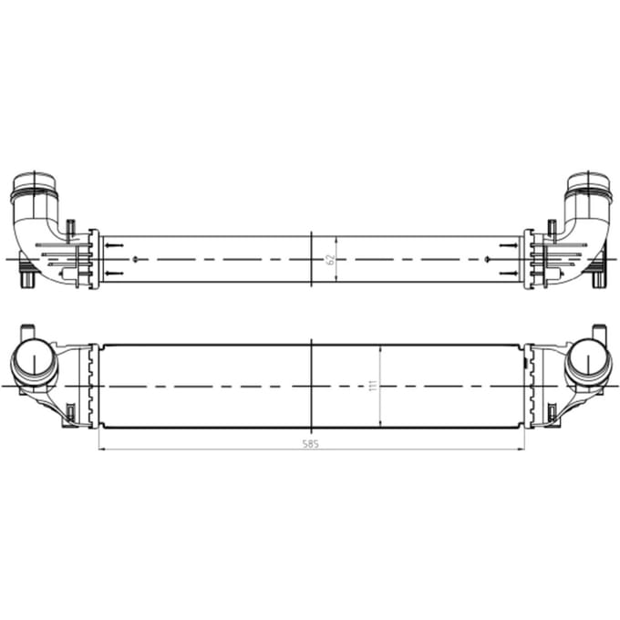 Intercooler NRF 309069