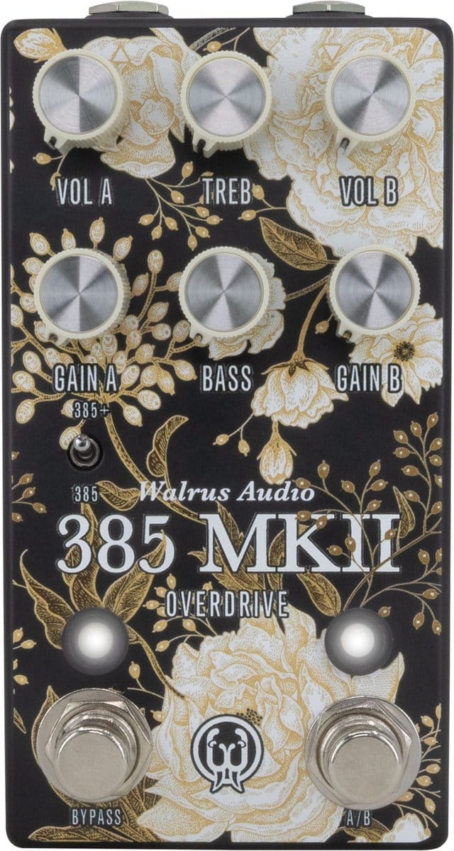 Walrus Audio 385 MKII Dynamic Overdrive FX Floral Series 2024 - Distortion voor gitaren