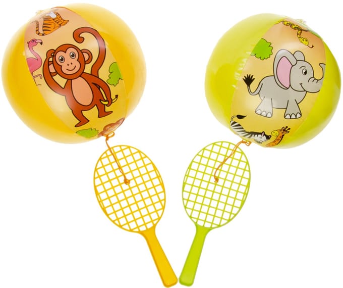 Duckiez Tapbal Wilde Dieren - 12 stuks