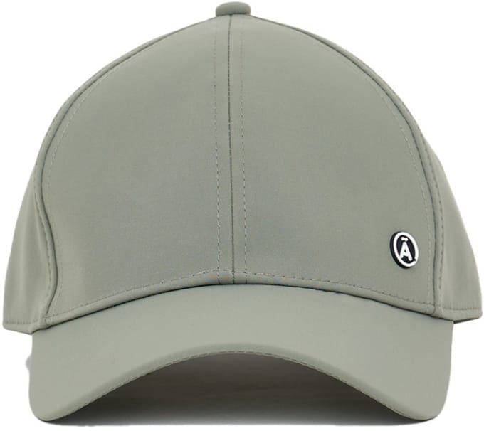 Groen / grijze waterdichte baseball cap Ukungu van Tänta