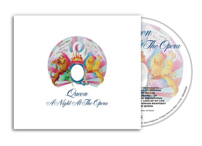 Queen CD - A night at the Opera - voor Geen - standaard