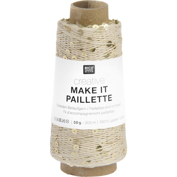 Rico Design Creative "Make It Paillette" - Goud
