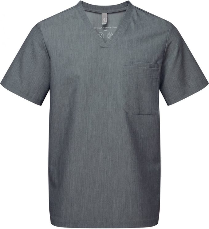 Schort/Tuniek/Werkblouse Heren M Onna Dynamo Grey 42% Polyester, 33% , 19% Viscose, 6% Elasthan
