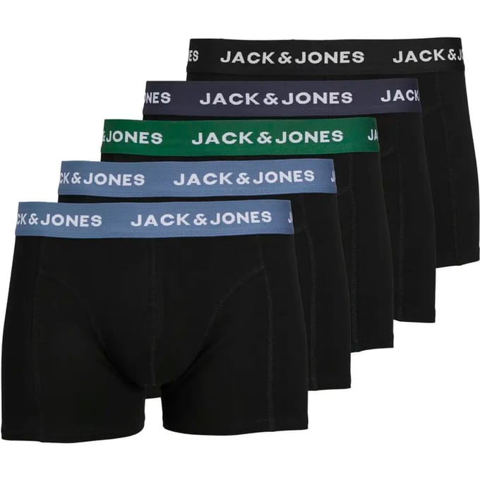 JACK&JONES ADDITIONALS - JACSOLID TRUNKS 5 PACK OP Heren Onderbroek