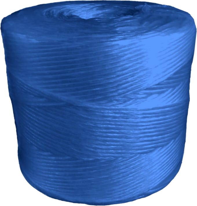 Polypack - bindtouw 2/1000 - 2kg blauw (circa 1000mtr)