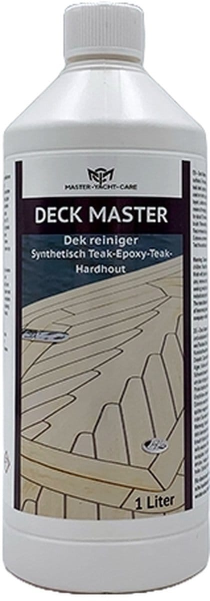 Master Yacht Care DeckMaster Reiniger - synthetisch teakdek - verwijdert aanslag