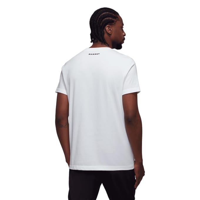 Mammut Core T-shirt Heren Sneeuw 1017-04054 Klein Wit white