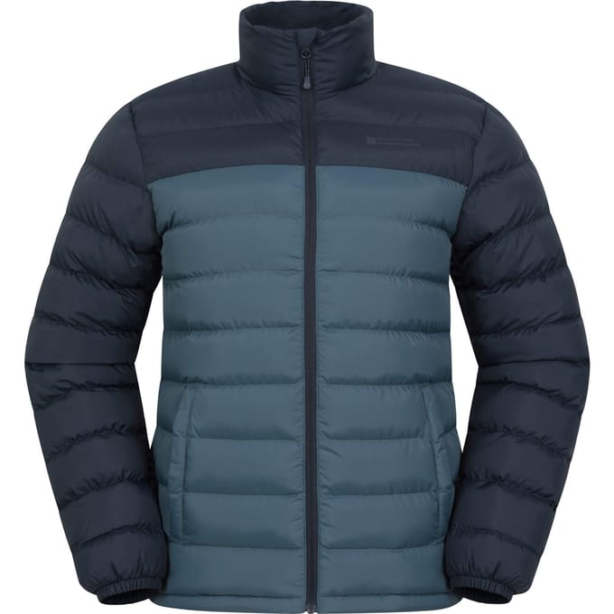 Mountain Warehouse Heren Vista gewatteerde jas (Donkerblauw)