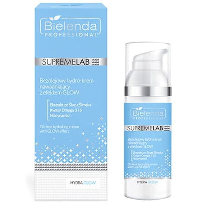 Bielenda Supremelab IS Supremelab Hydra Glow Oil-free Hydrating Hydro Cream With Glow Effect 50 ml