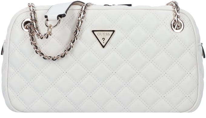 GUESS Schoudertas Giully II Shoulder Satchel Bag Cream White Crème