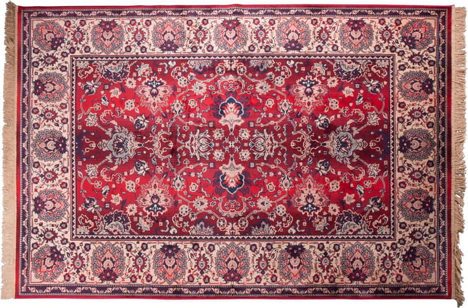 Dutchbone Bid Vloerkleed Rood 200X300