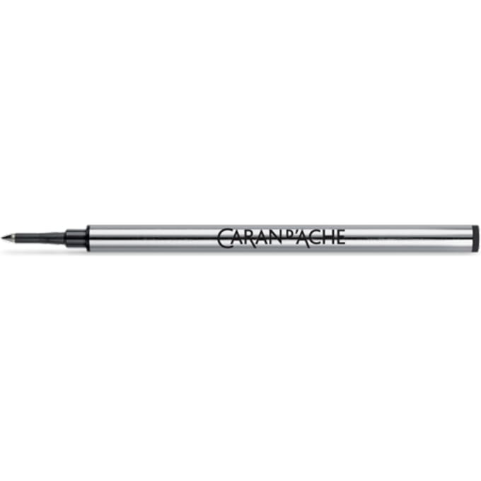 Caran d'ache roller vullingen, fijn zwart