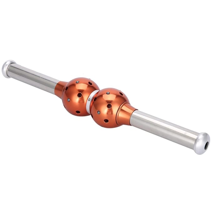 Massage Roller Stick Magnetisch Massagepunt Moxibustion Rollende Rugmassager brown