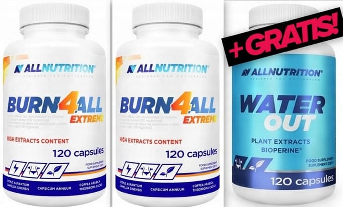 ALLNUTRITION | 2× Burn4All Extreme + Water Out GRATIS