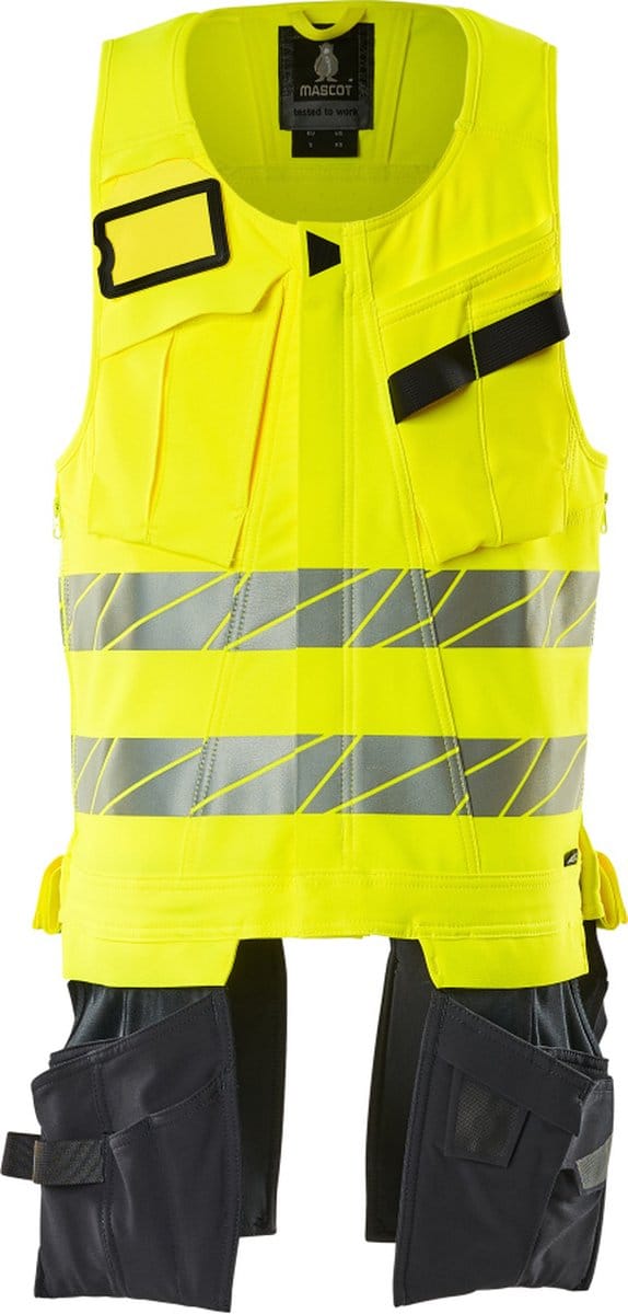 Mascot Accelerate Safe Gereedschapsvest 19589-711 - hi-vis geel/donkermarine - L
