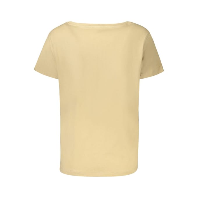 Freddy Beige Katoenen Dames T-Shirt