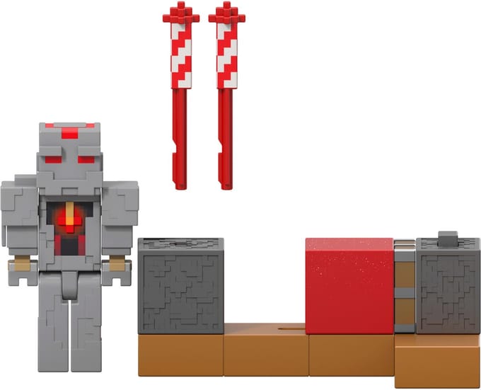 Minecraft Redstone Charged Protector's Vuurwerklanceerder