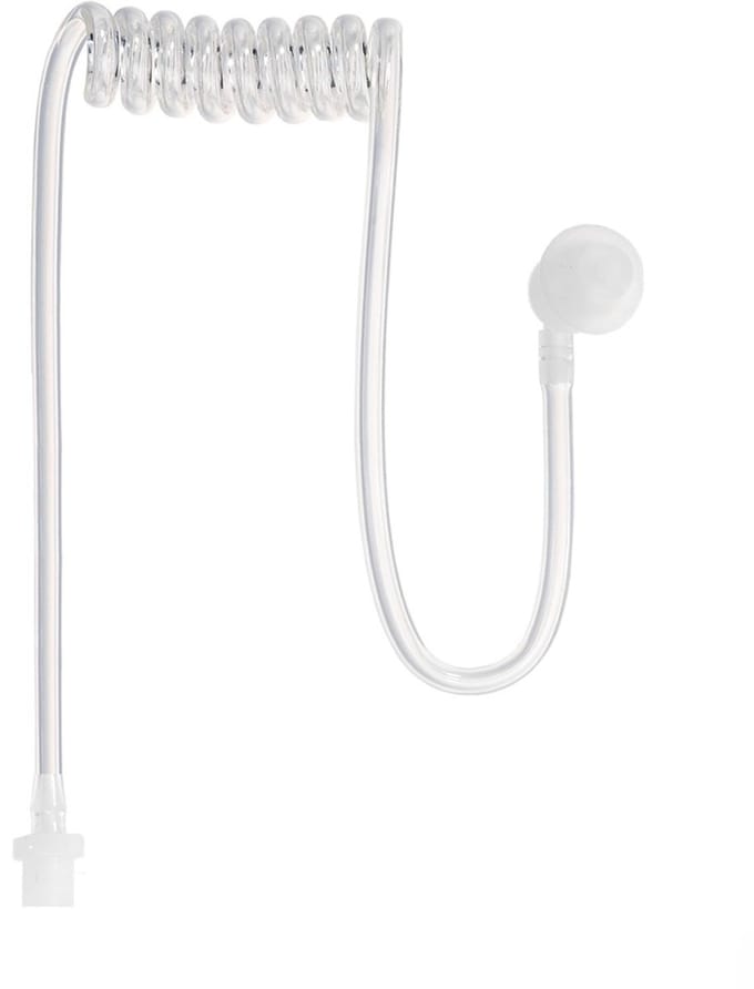 Hoornie® Transparante Reserve Eartube voor Portofoon Headset