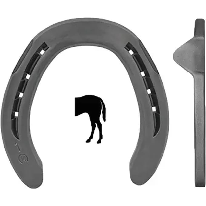 Fer à cheval aostérieur met 2 pinçon Kerckhaert SN