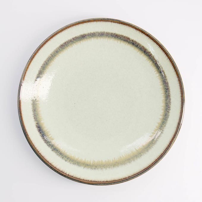 Tokyo Design Studio - Wasabi Rond Bord - Beige - 22,7 x 3,1 cm