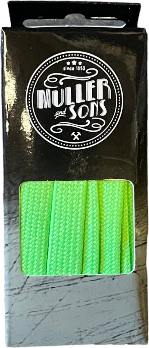 Sneaker veters - Neon Groen - 120cm