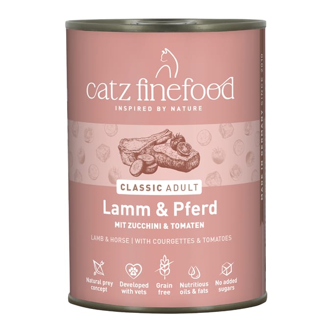catz finefood 6 x 400 g - Lam & Paard