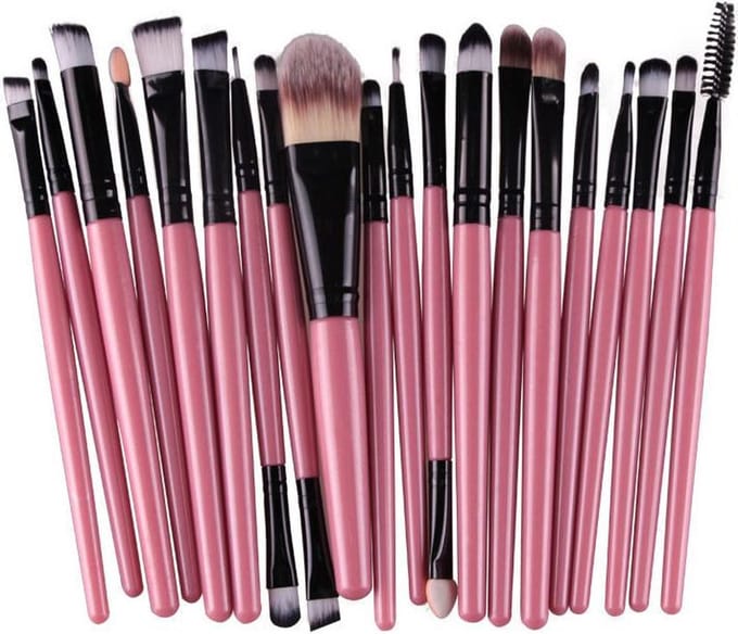 Make Up Kwasten Set | 20 Delig | Make Up Set Voor Stralend Effect Voor Visagie Make Up