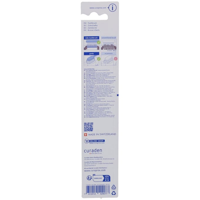Curaprox Kids Ultra Soft Tandenborstel 1