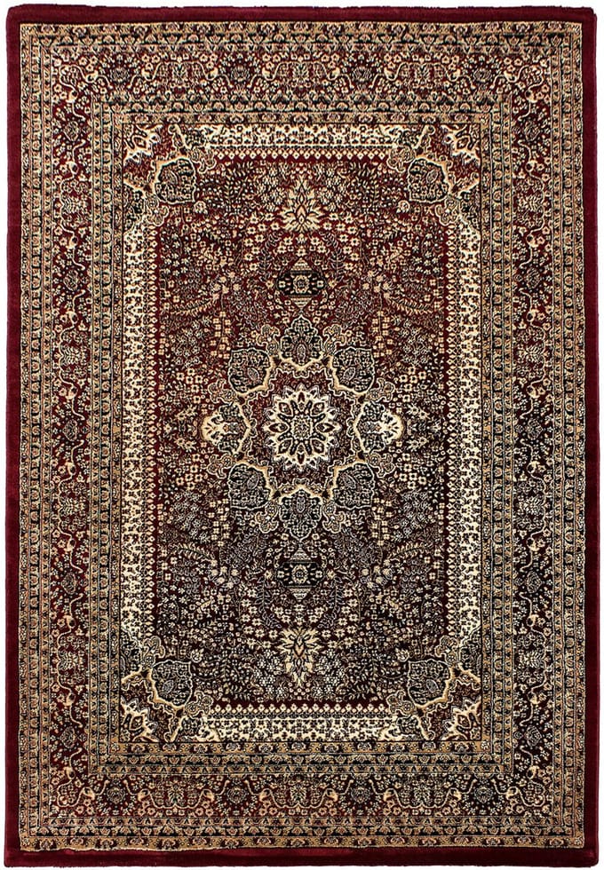 Marrakesh – Klassiek Vloerkleed – Rood – Laagpolig & Oosters Design