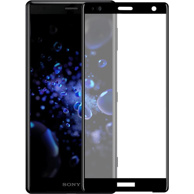 Sony Xperia XZ2 screenprotector gehard glas Edge to Edge