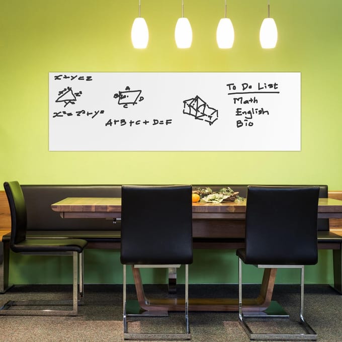 Walplus - Muursticker - Whiteboard - Wit