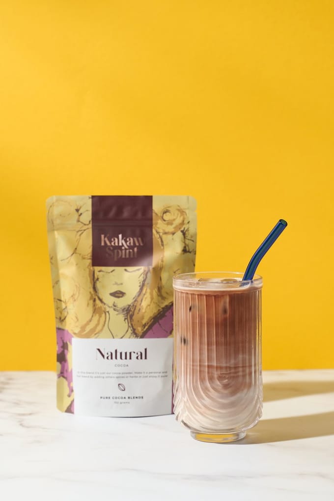 Kakaw Spirit Biologische Natural Blend - 300 gram - Cacaopoeder - Ceremoniële cacao