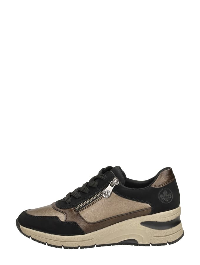 Rieker Sneakers - Dames - Bruin - Maat:42