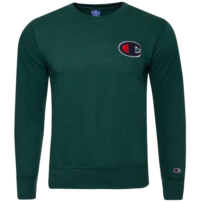 Champion sweat à capuche homme vert 214189-GS571 S black