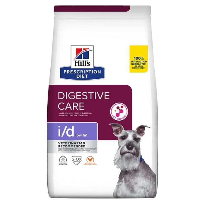 2x12kg I/D Digestive Care Low Fat Hill´s Prescription Diet Hondenvoer