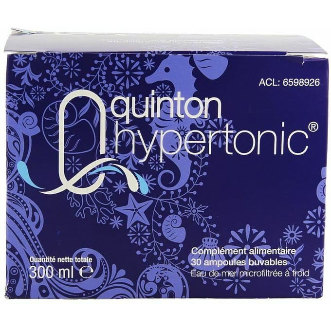 Be-Life Quinton Hypertonic 30 Ampulles