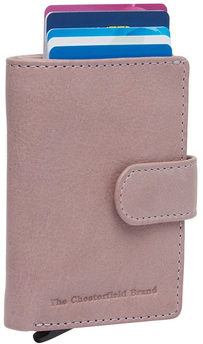 The Chesterfield Brand - Leren Pasjeshouder Lavendel Lila Kaunas