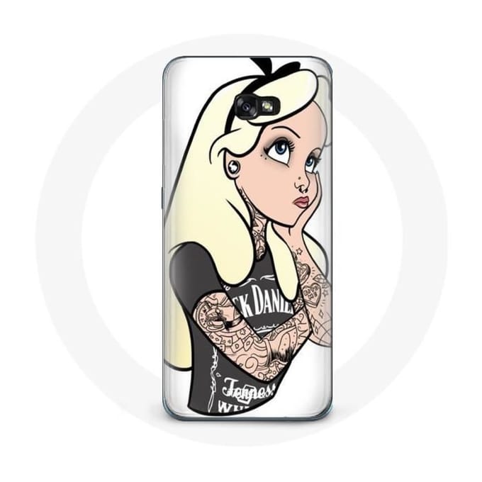 Hoesje voor Samsung Galaxy A3 2017 Alice Tattooed Princess