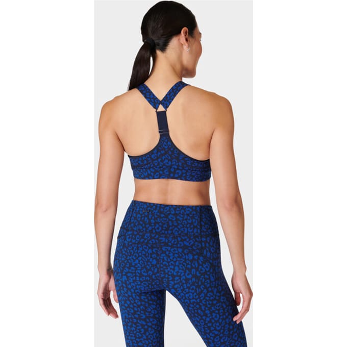 Sweaty Betty Power Medium Support Sports Bra BLAUW - Maat S