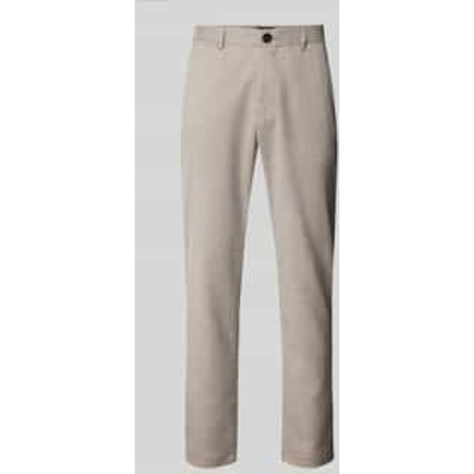 Chino met Franse steekzakken, model 'MAliam'